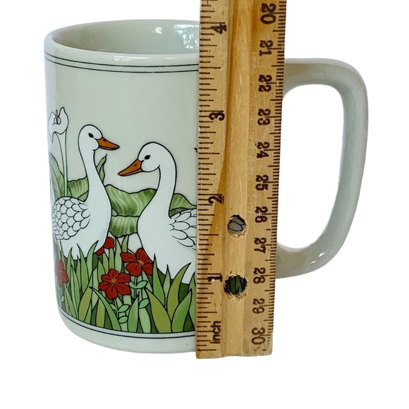 VTG Otagiri geese in the lilies mug 3.5” - Picture 8 of 9